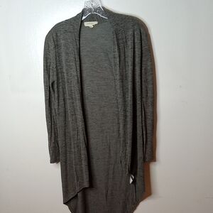 Painted Threads Women's Size XS Heather Gray Cardigan. Office